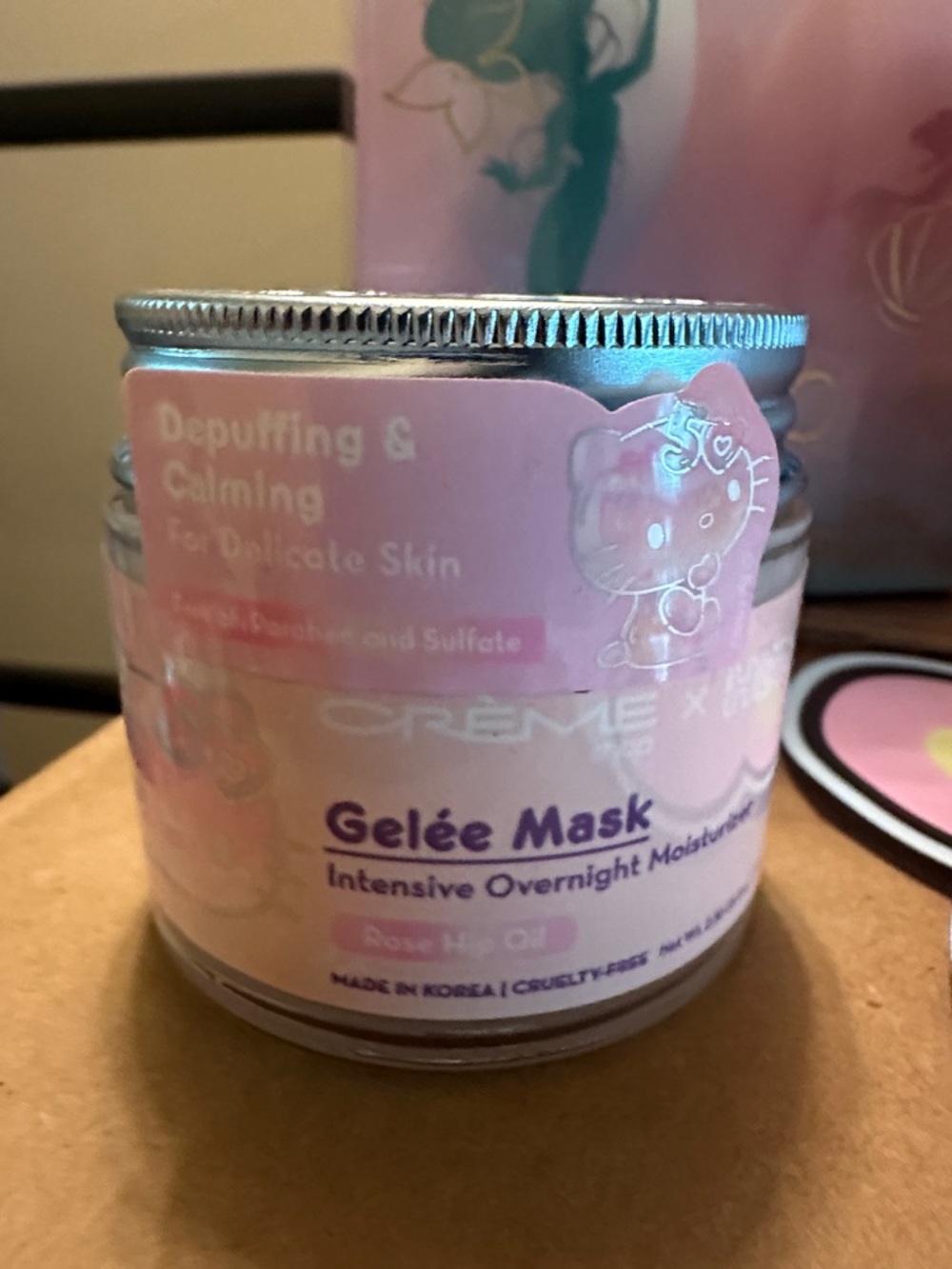 Hello Kitty Pink Gelée Mask Intensive Overnight Moisturizer - Picture 2 of 10